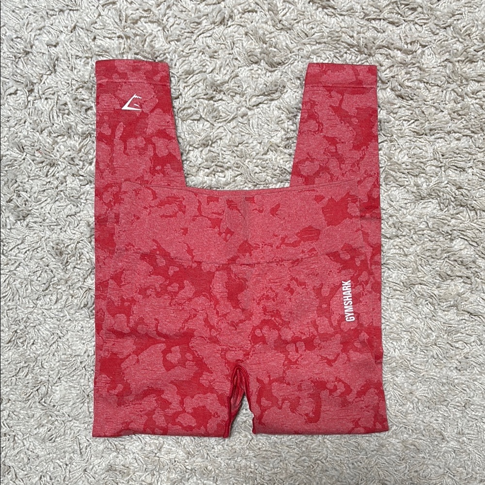 Gymshark Red Adapt Leggings